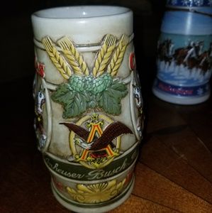 Budweiser collectors stein